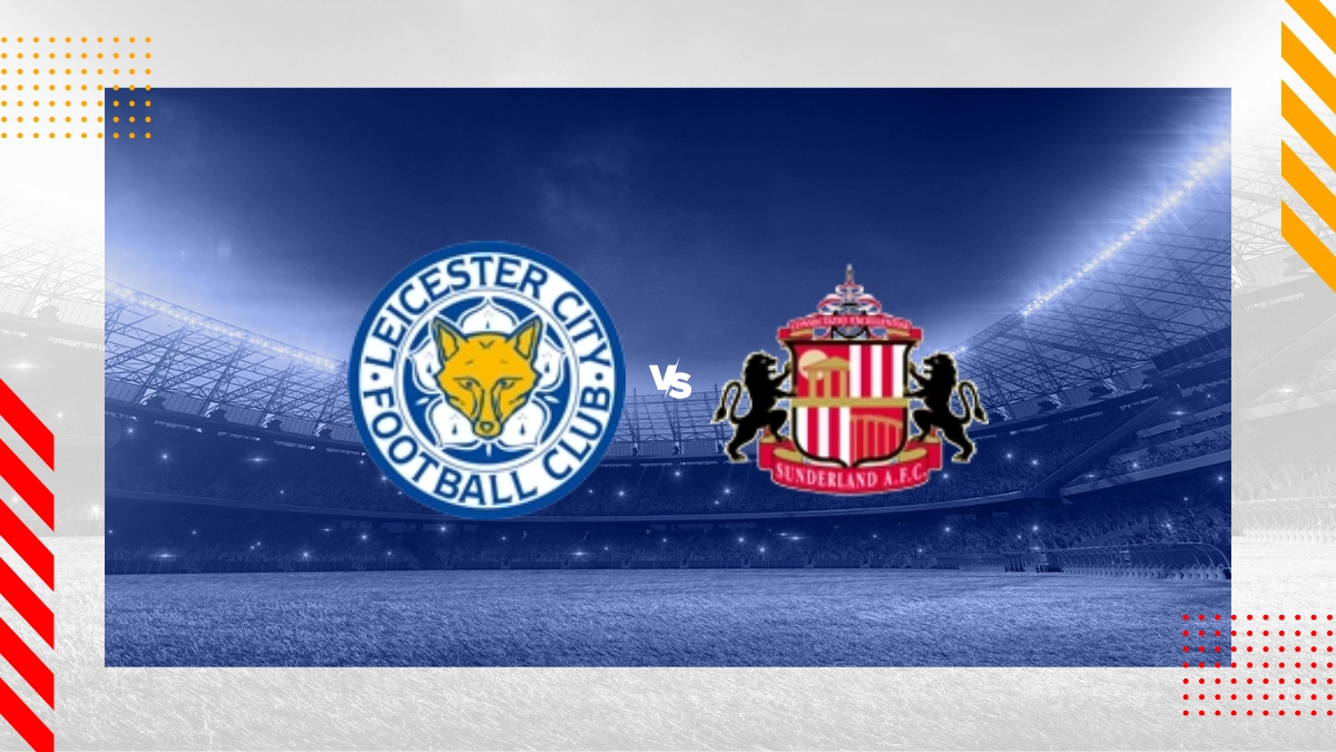 Palpite Leicester vs Sunderland