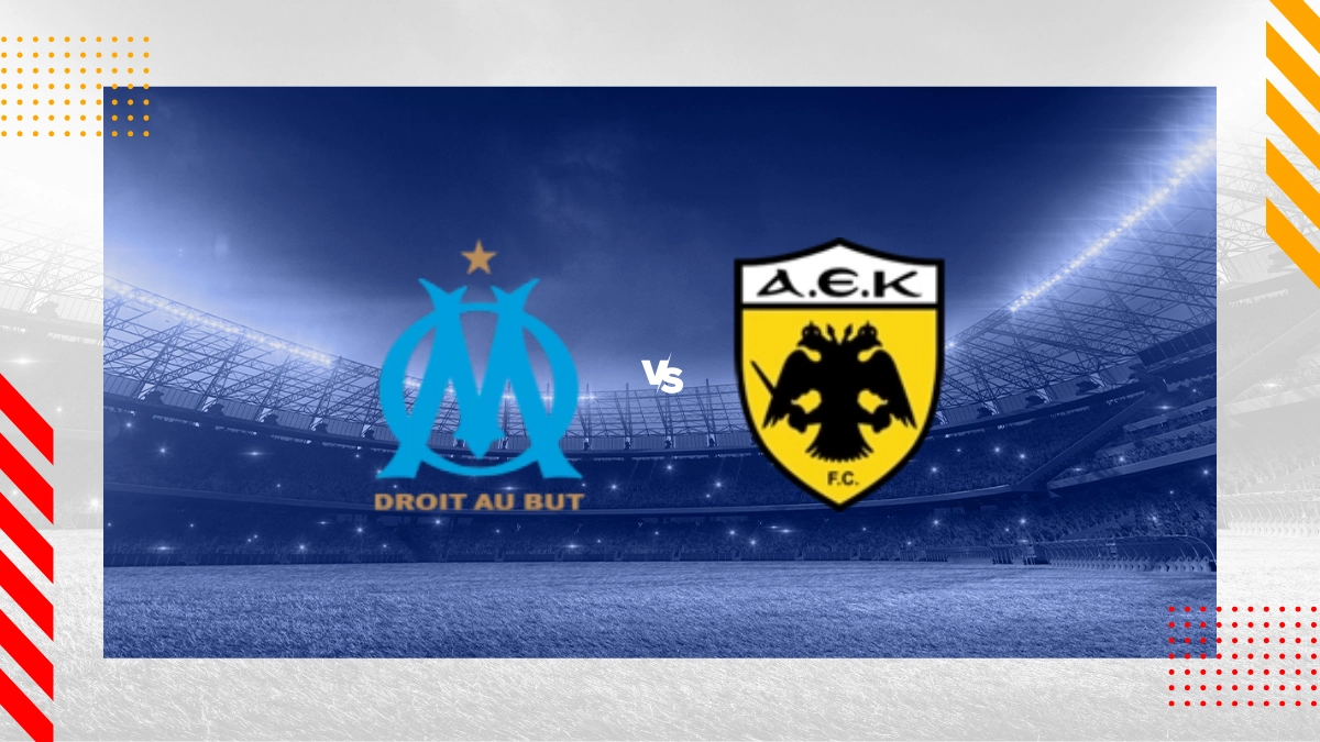 Pronostic Marseille vs AEK Athènes