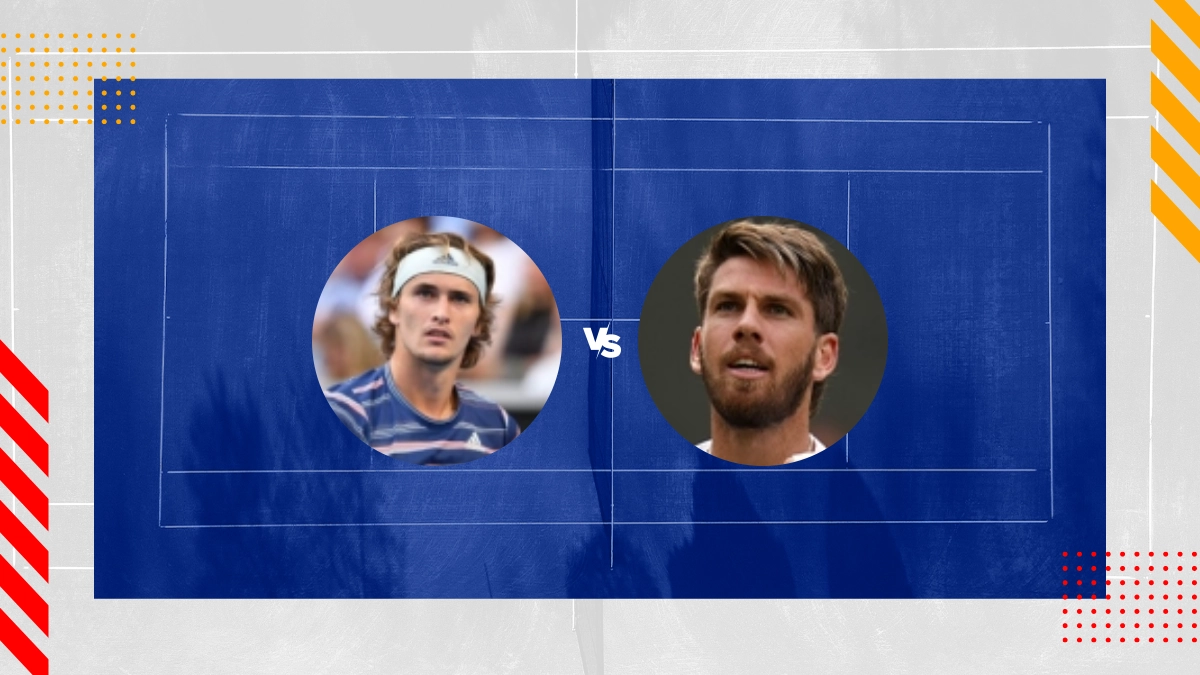 Palpite Alexander Zverev vs Cameron Norrie