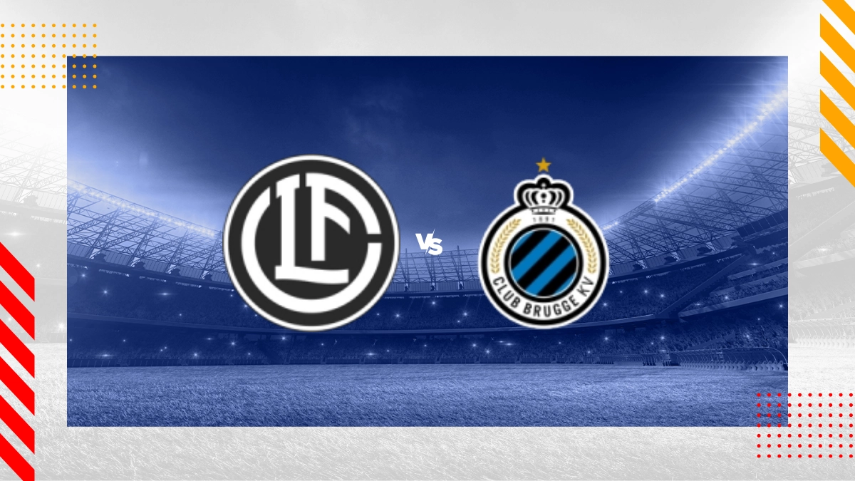 Pronóstico FC Lugano vs Club Brujas