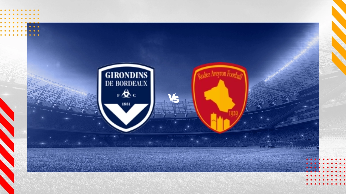 Pronostic Bordeaux vs Rodez Aveyron