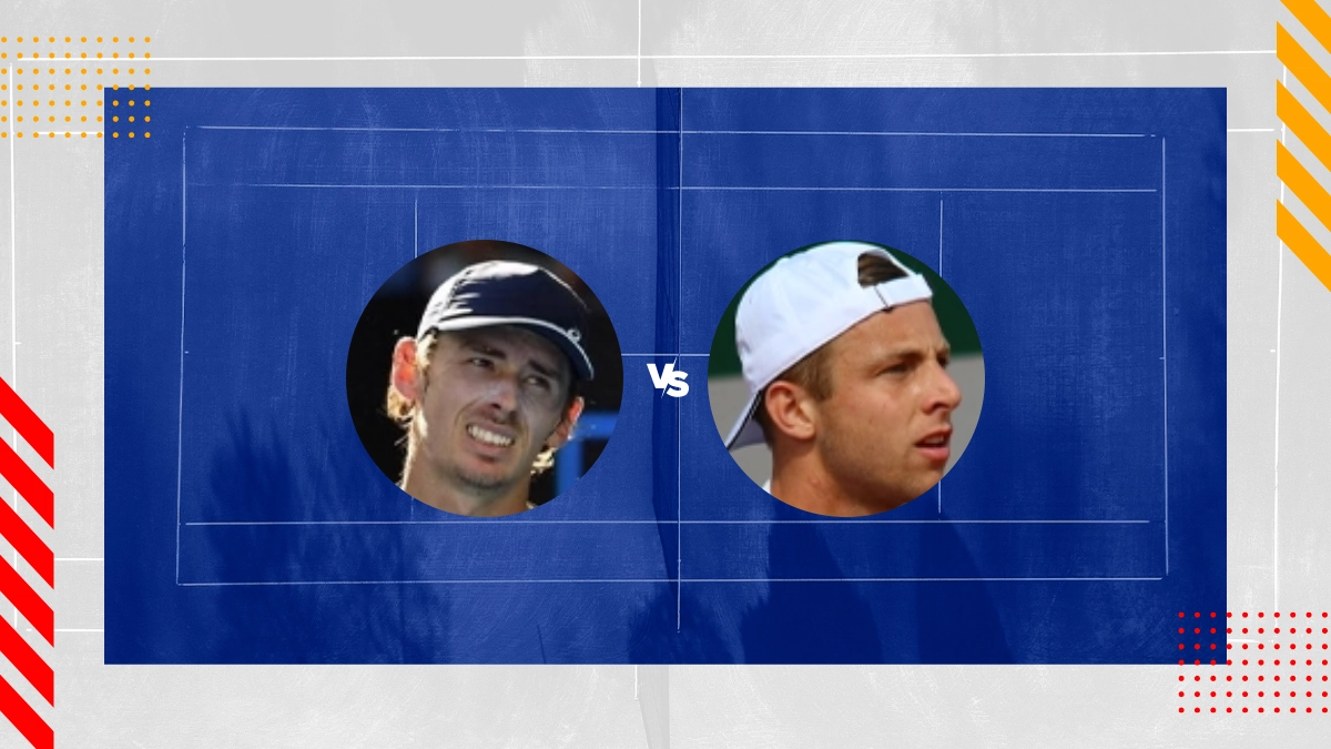 Alex De Minaur vs Tallon Griekspoor Prediction