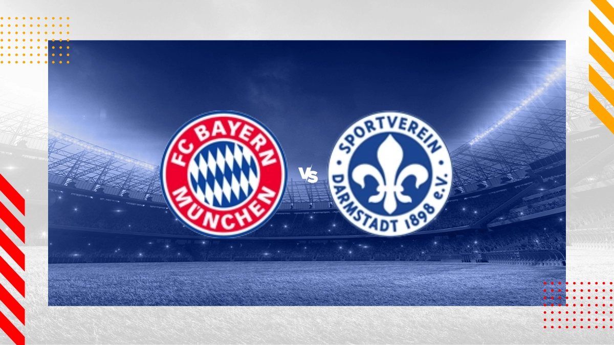 Palpite Bayern Munique vs Darmstadt