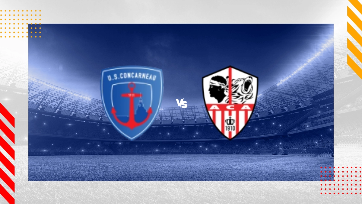 Pronostic US Concarneau vs AC Ajaccio