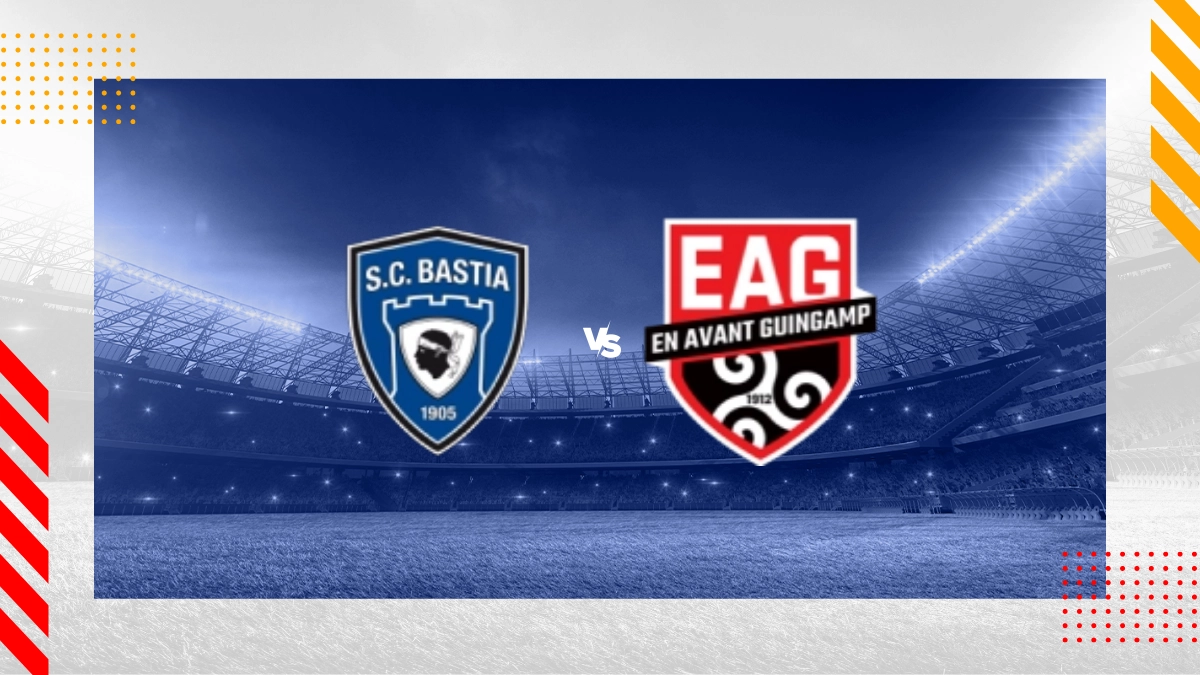 Pronostic SC Bastia vs EA Guingamp