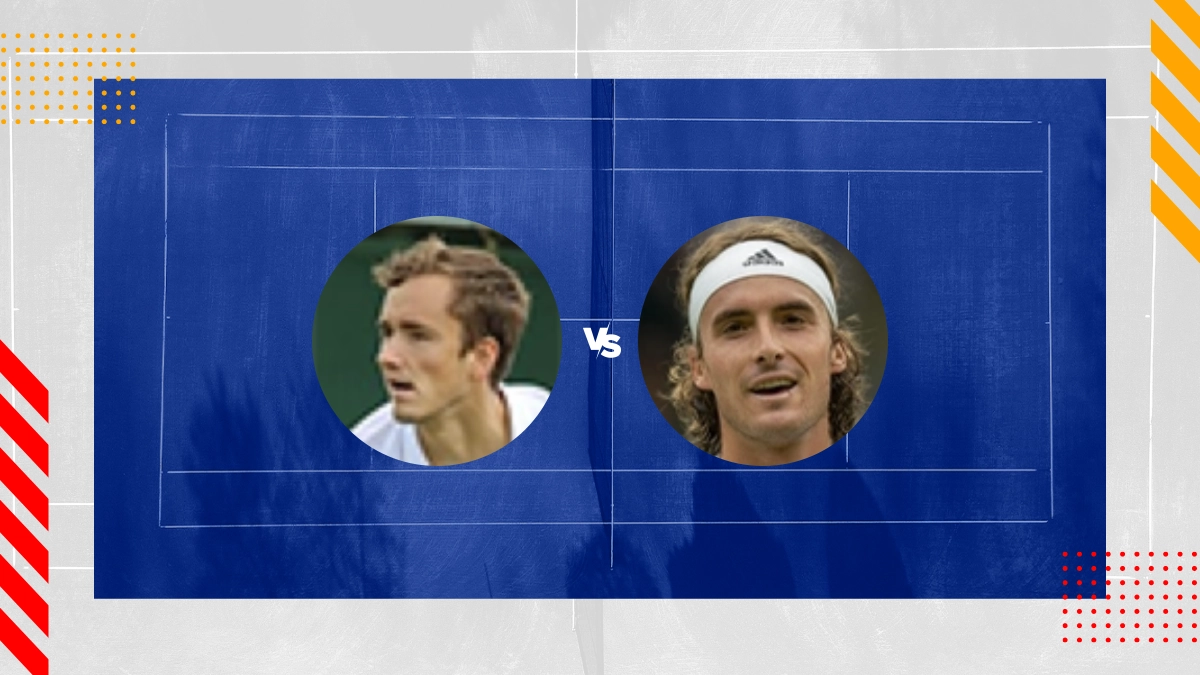 Palpite Daniil Medvedev vs Stefanos Tsitsipas