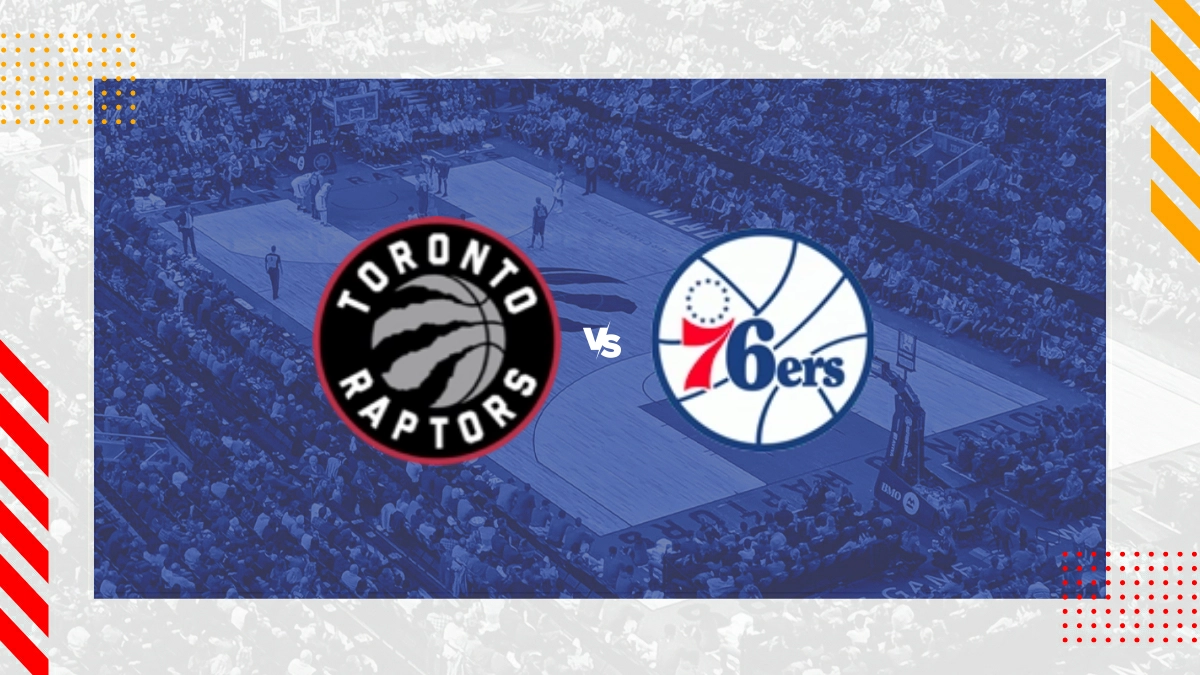 Palpite Toronto Raptors vs Philadelphia 76ers