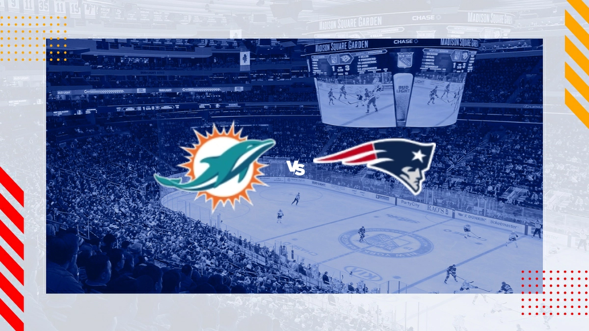 Pronóstico Miami Dolphins vs New England Patriots