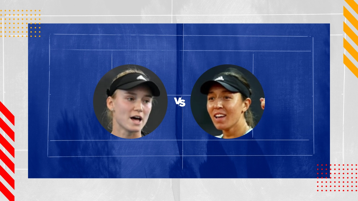 Elena Rybakina vs Jessica Pegula Prediction
