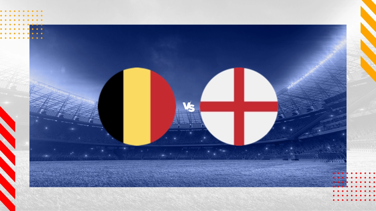 Belgium vs England W Prediction