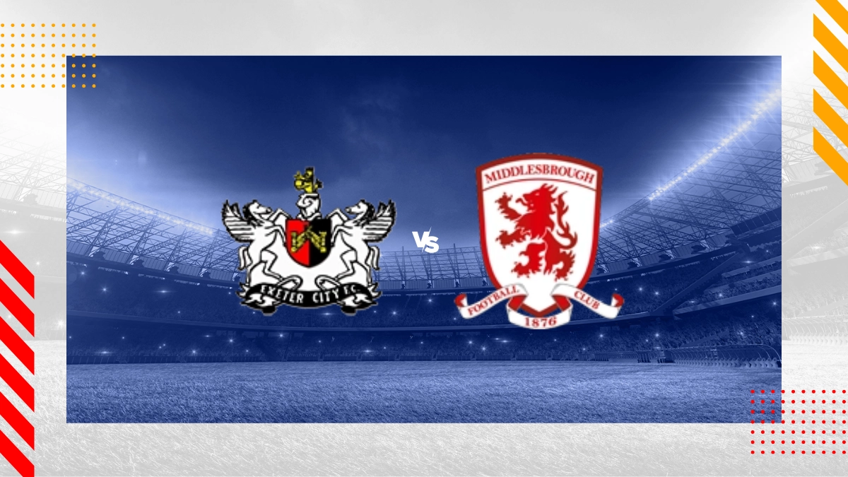 Exeter City vs Middlesbrough Prediction