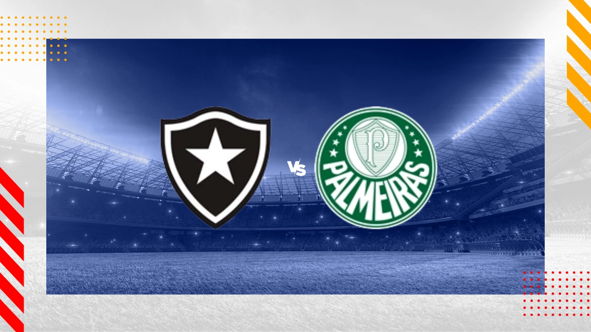 Palpite Botafogo vs Palmeiras