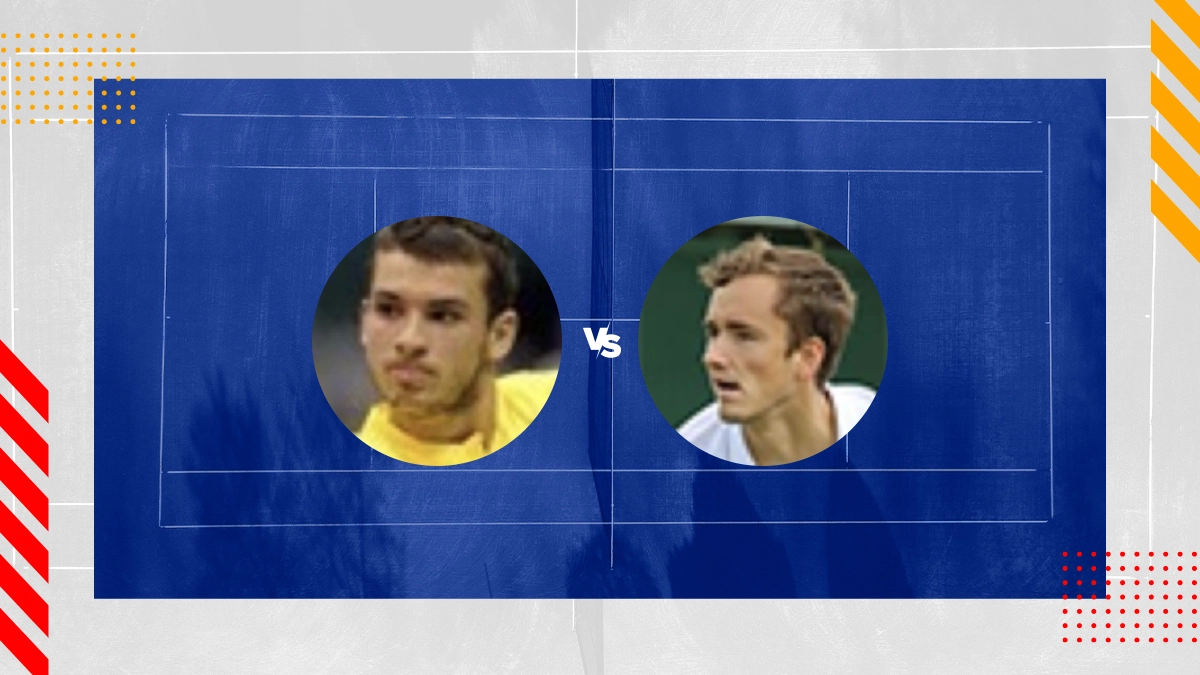 Pronóstico Grigor Dimitrov vs Daniil Medvedev