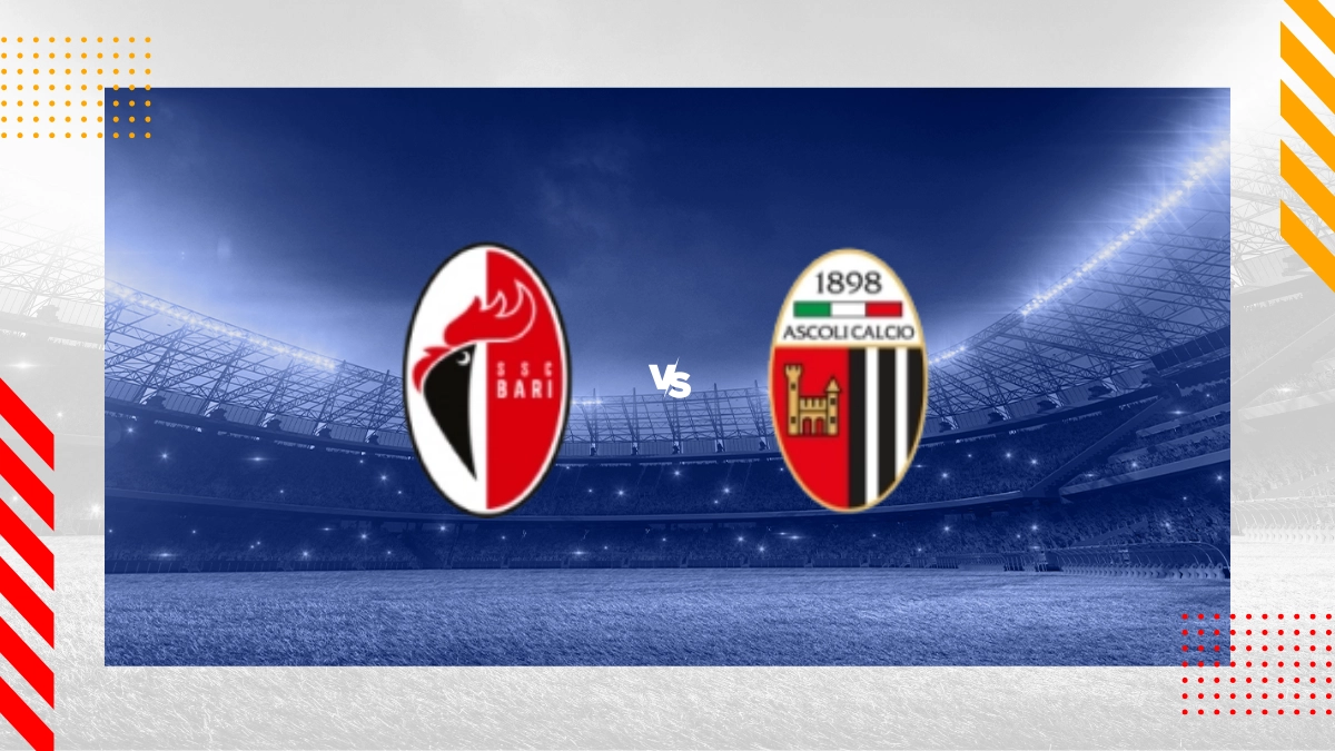 Pronostico Bari vs Ascoli Calcio 1898 FC