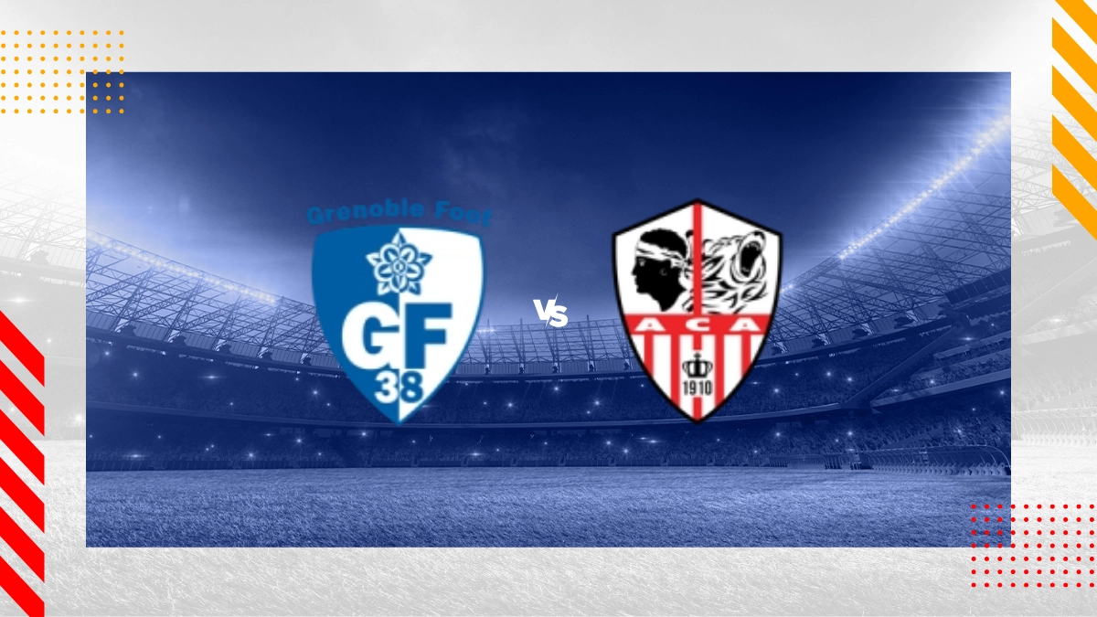 Pronostic Grenoble Foot vs AC Ajaccio