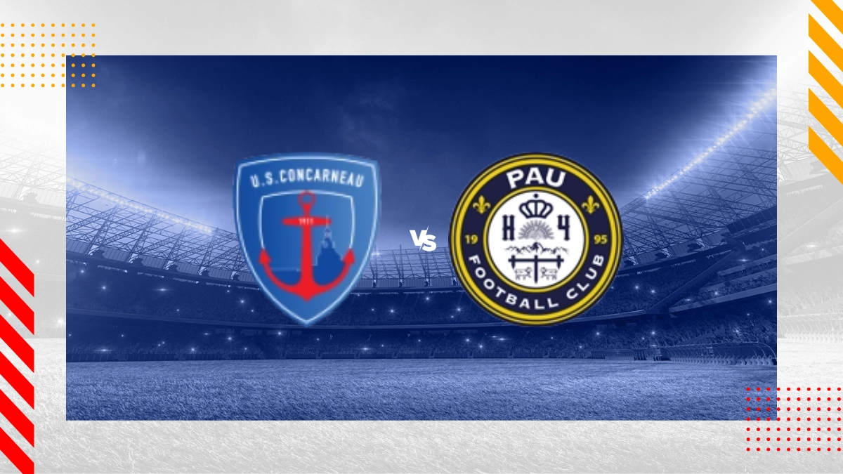 Pronostic US Concarneau vs Pau FC