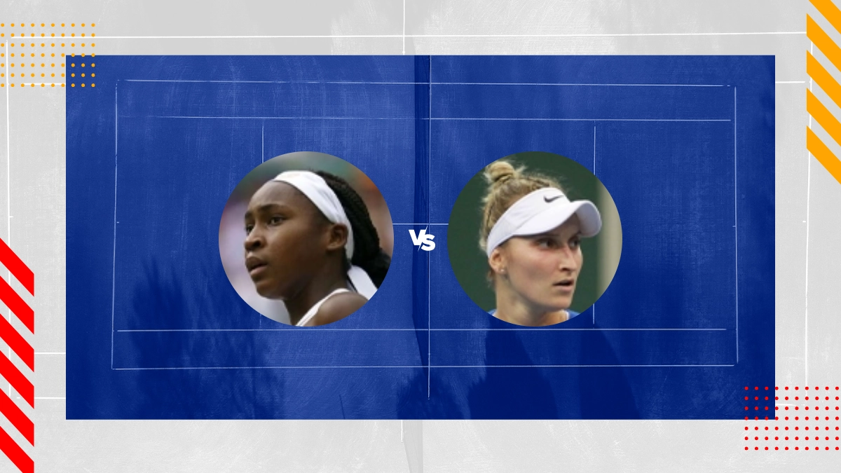 Prognóstico Cori Gauff vs Marketa Vondrousova