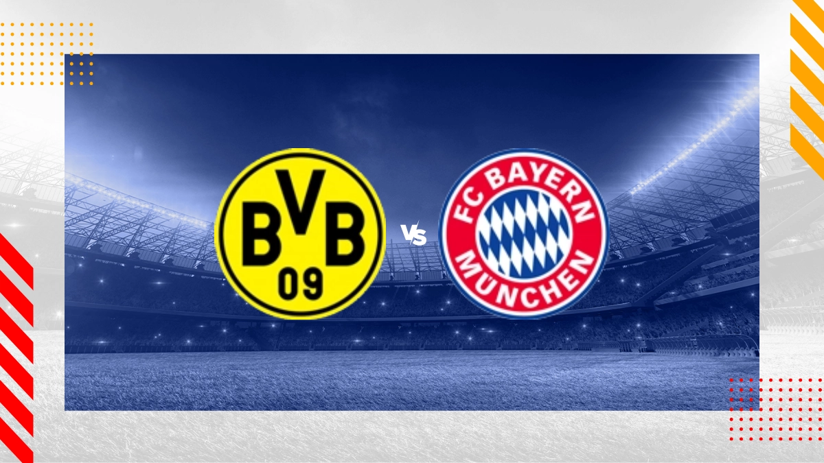 Palpite Borussia Dortmund vs Bayern Munique