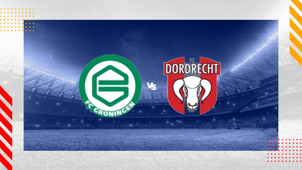 Voorspelling FC Groningen vs FC Dordrecht