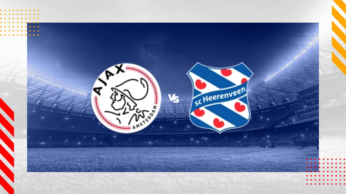 Pronostic Ajax vs Heerenveen