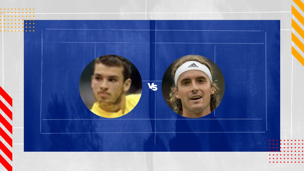 Prognóstico Grigor Dimitrov vs Stefanos Tsitsipas