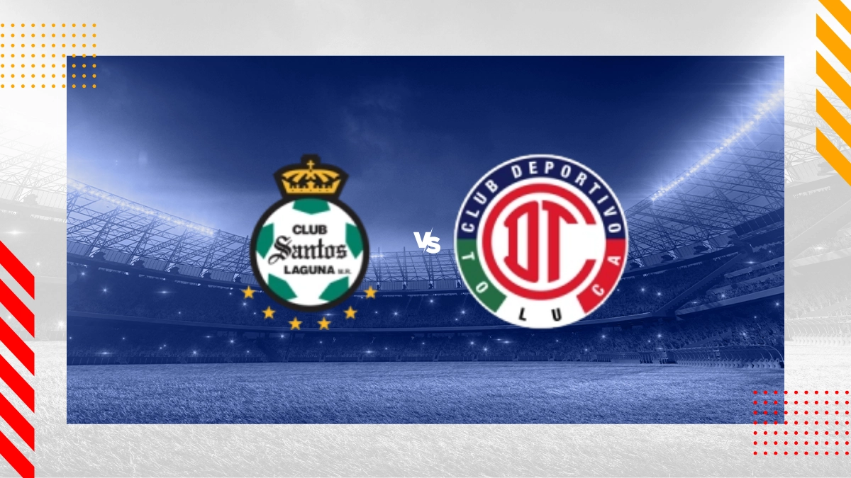 Pronóstico Club Santos Laguna vs Deportivo Toluca FC