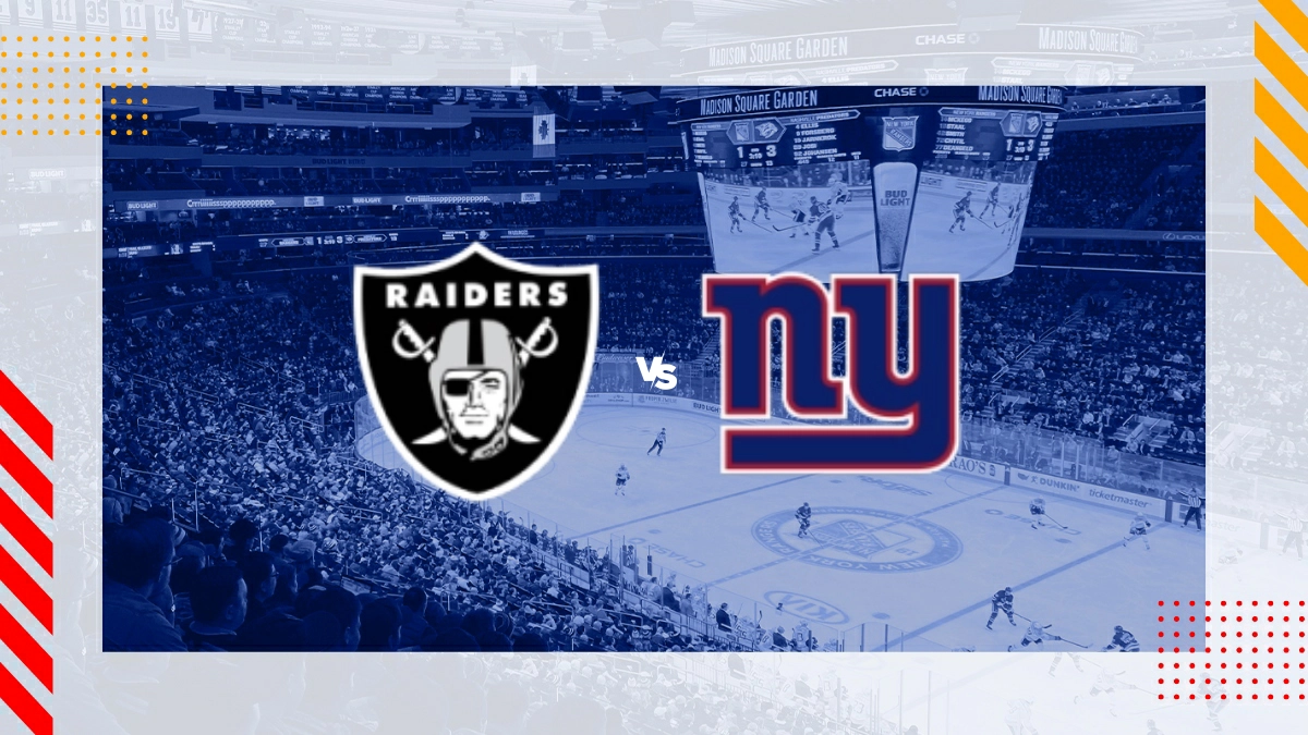 Pronóstico Las Vegas Raiders vs New York Giants