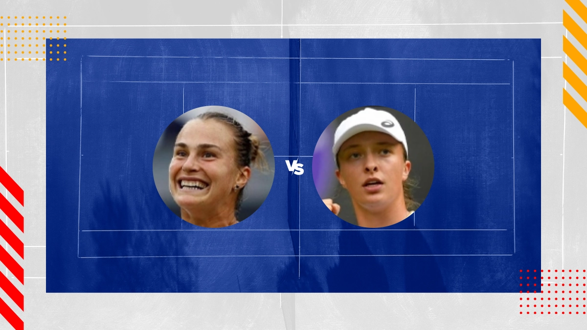 Aryna Sabalenka vs Iga Swiatek Prediction