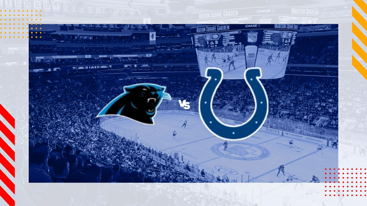 Pronóstico Carolina Panthers vs Indianapolis Colts