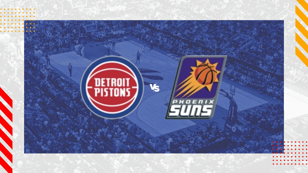 Palpite Detroit Pistons vs Phoenix Suns