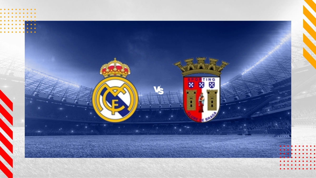 Pronostico Real Madrid vs Sporting Braga