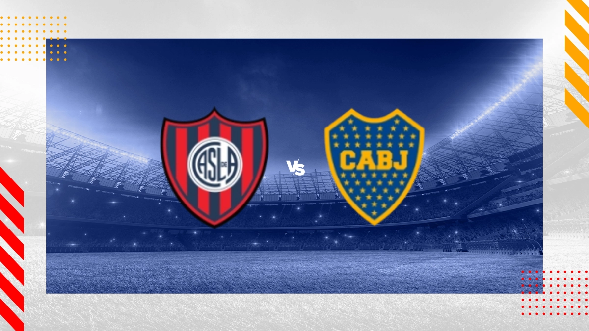 Pronóstico CA San Lorenzo De Almagro vs Boca Juniors