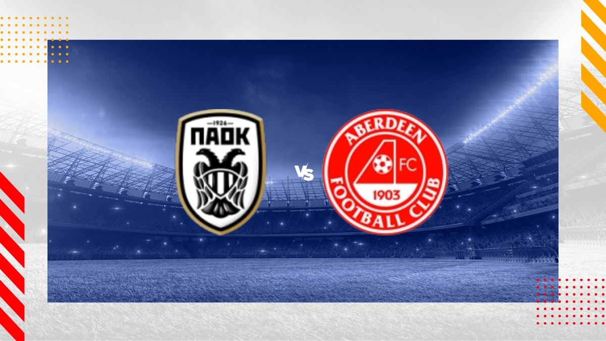 Pronostic PAOK Salonique vs Aberdeen FC