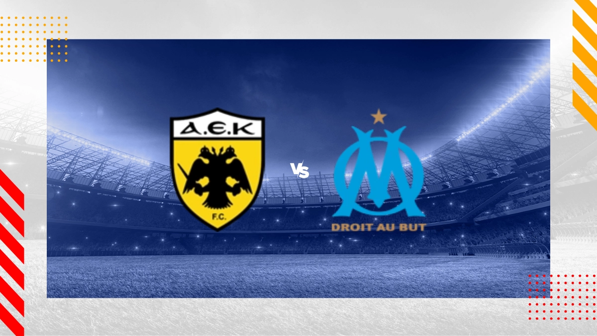Palpite AEK Atenas vs Marselha