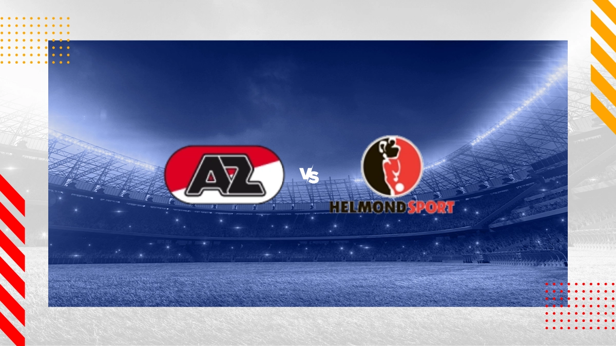 Voorspelling AZ Alkmaar vs Helmond Sport