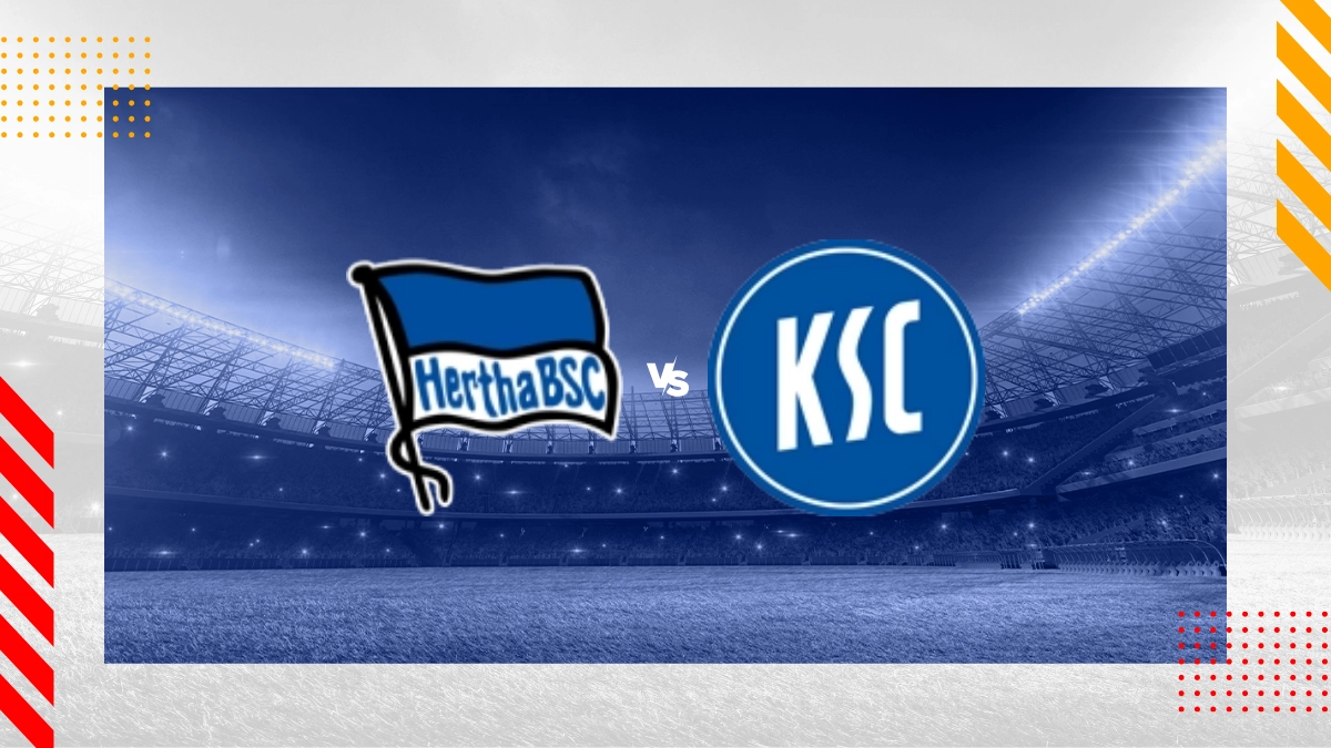 Pronostic Hertha Berlin vs Karlsruhe SC