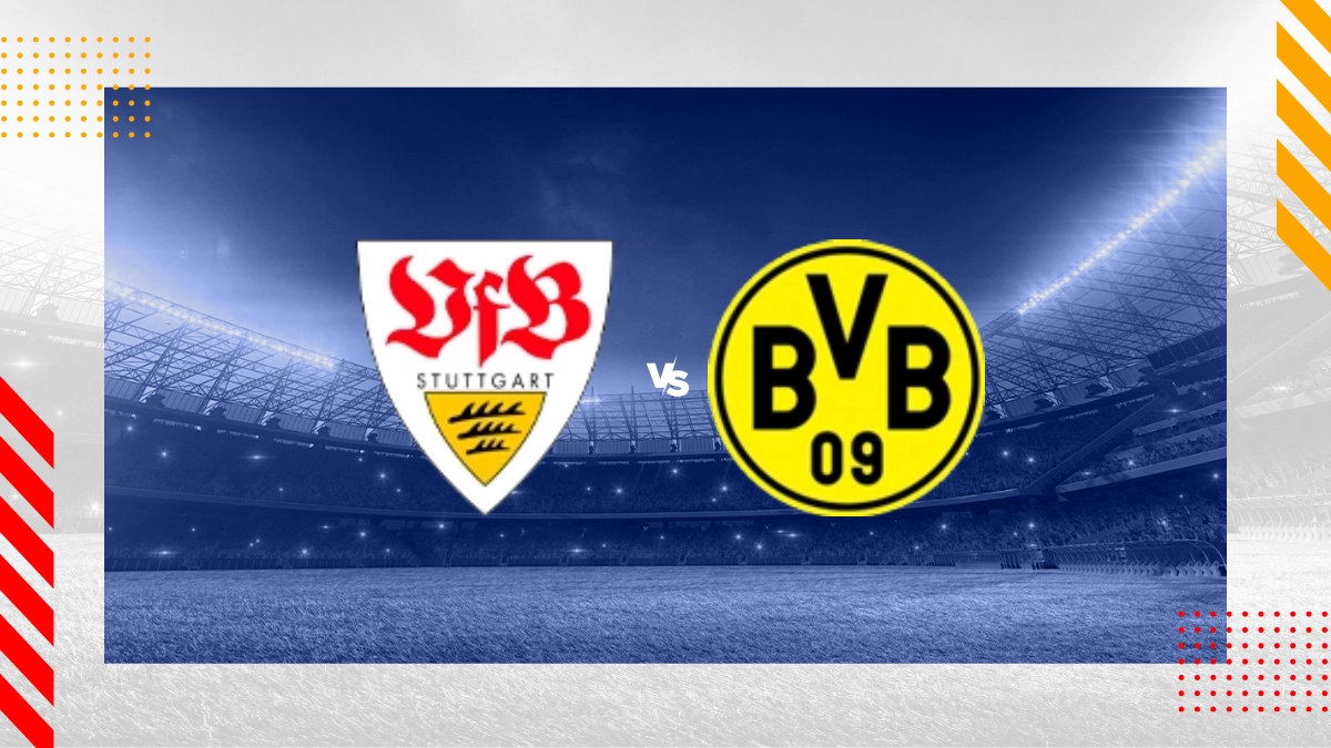 Palpite Estugarda vs Borussia Dortmund