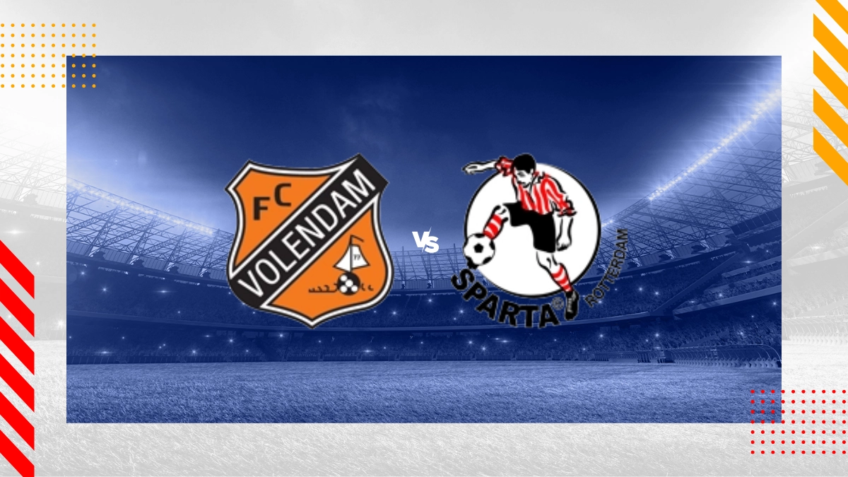 Voorspelling FC Volendam vs Sparta Rotterdam