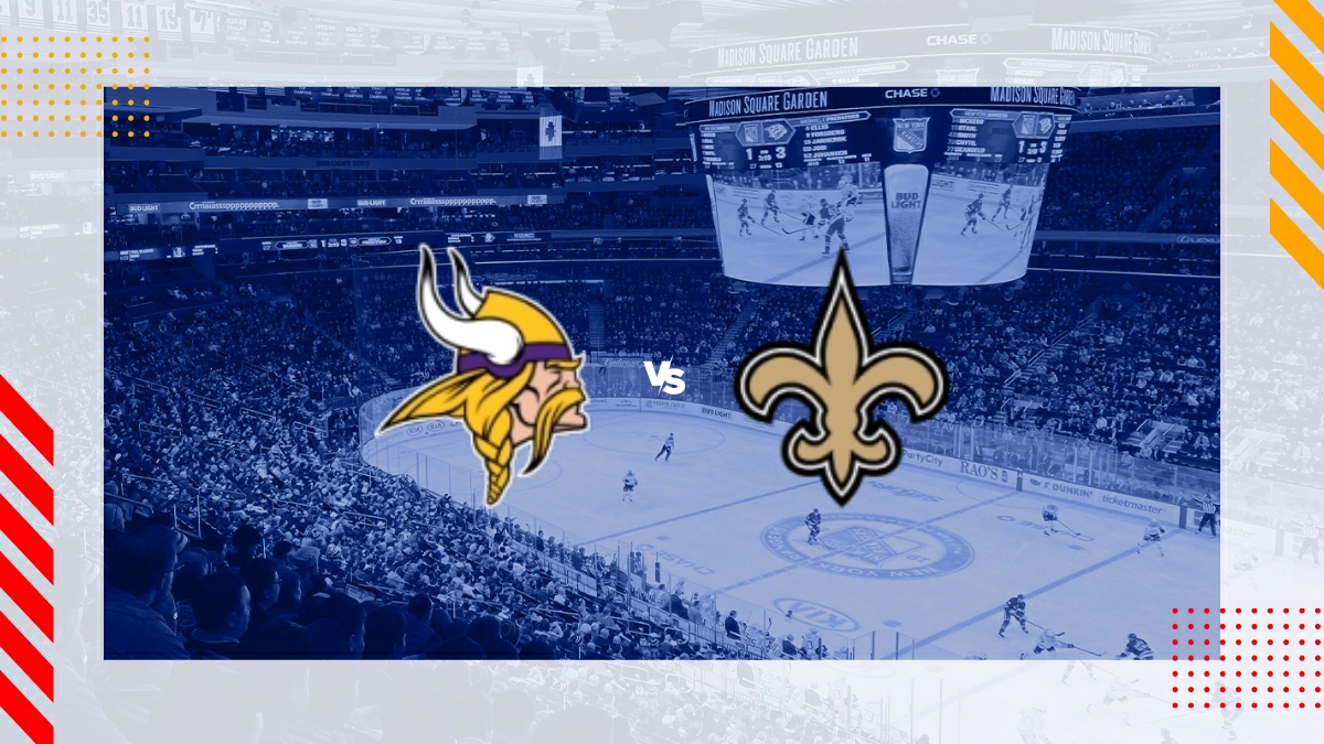 Pronóstico Minnesota Vikings vs New Orleans Saints