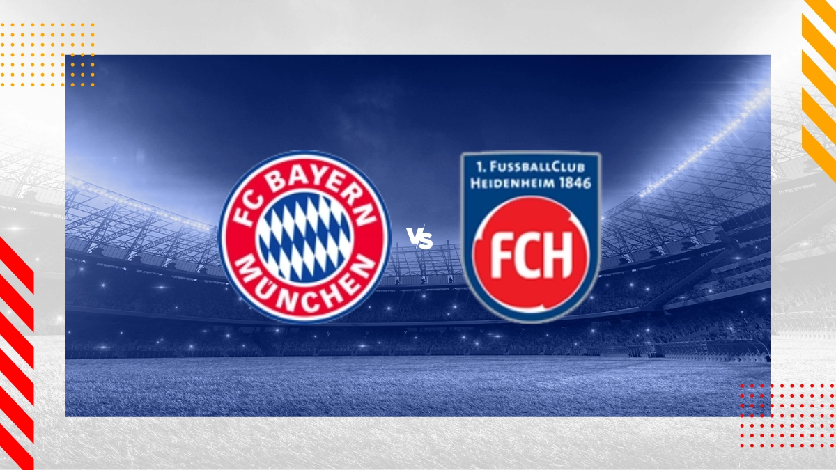 Pronostico Bayern Monaco vs 1. FC Heidenheim 1846