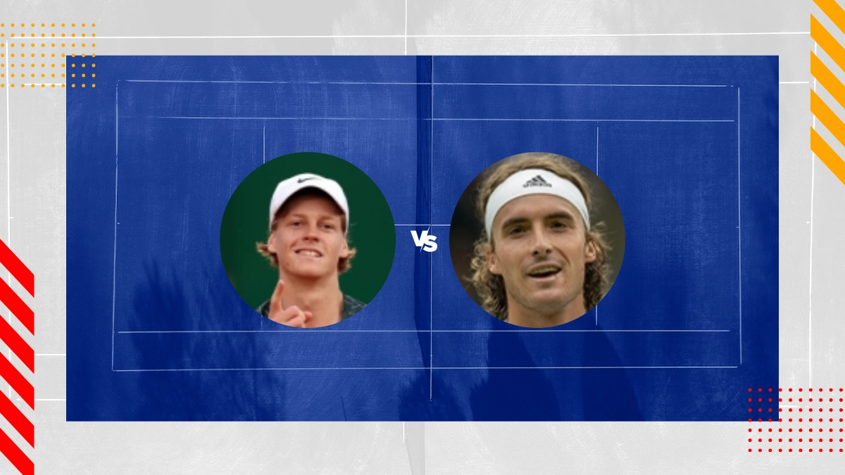 Jannik Sinner vs Stefanos Tsitsipas Prediction