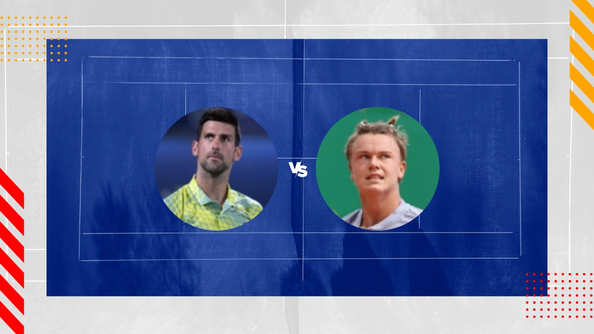Prognóstico Novak Djokovic vs Holger Rune