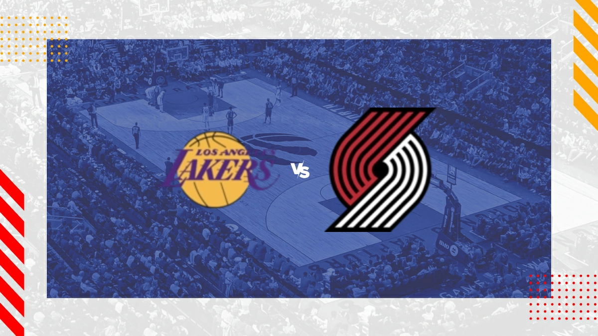 Prognóstico LA Lakers vs Portland Trail Blazers