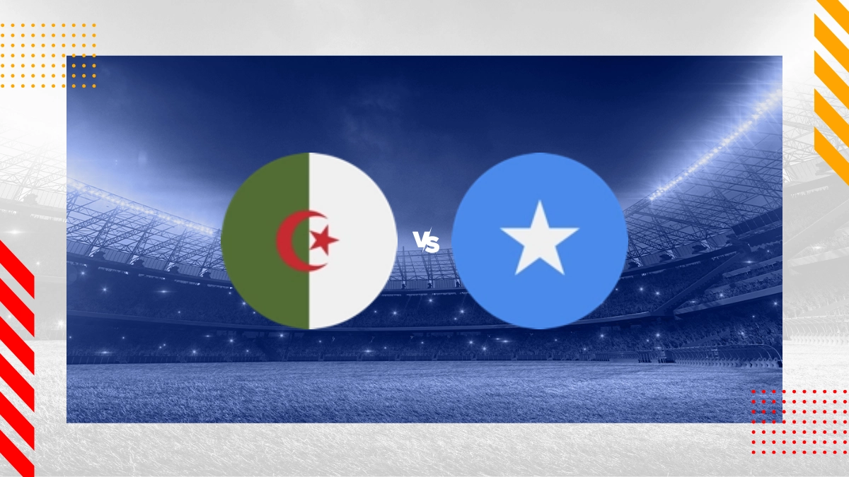 Pronostic Algérie vs Somalie