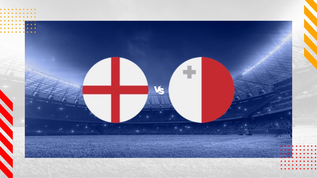Pronostic Angleterre vs Malte