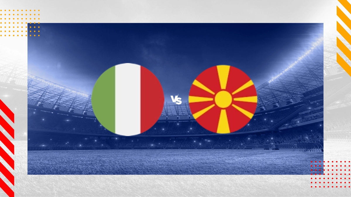 Pronóstico Italia vs República De Macedonia