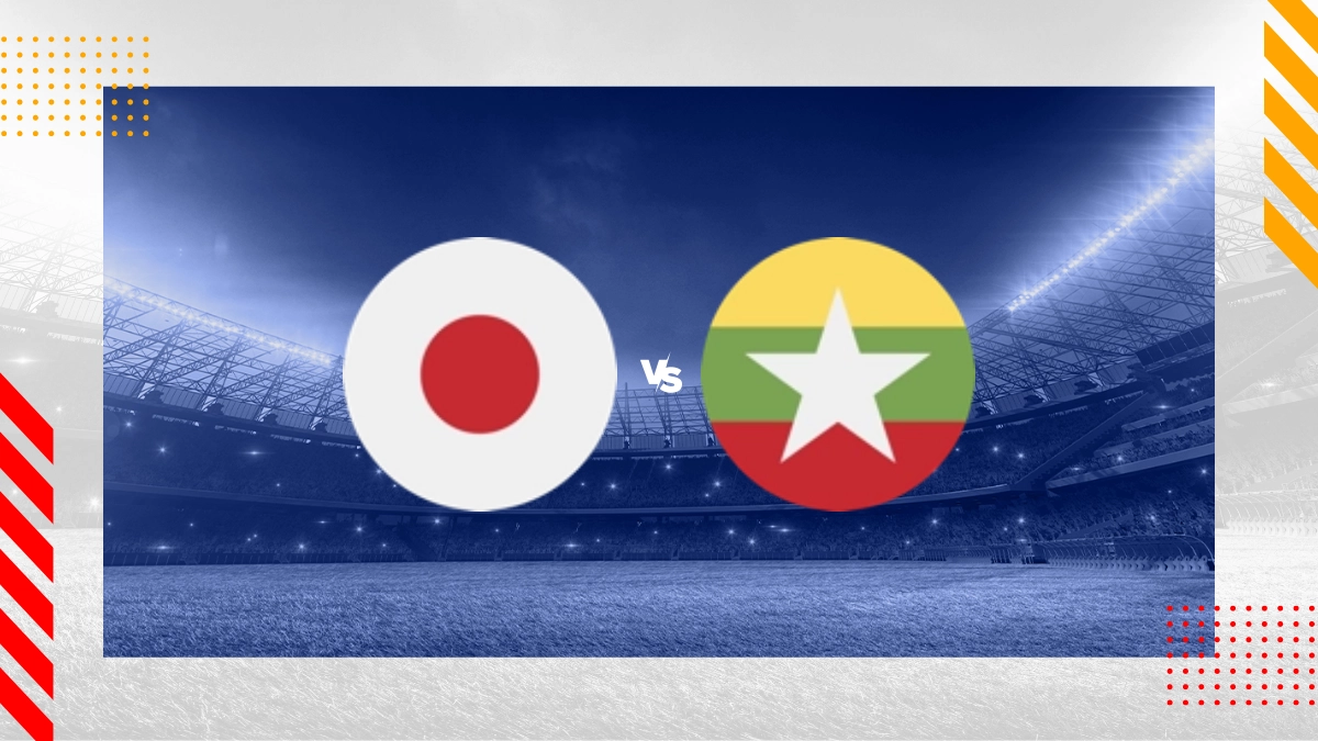 Pronóstico Japón vs Myanmar