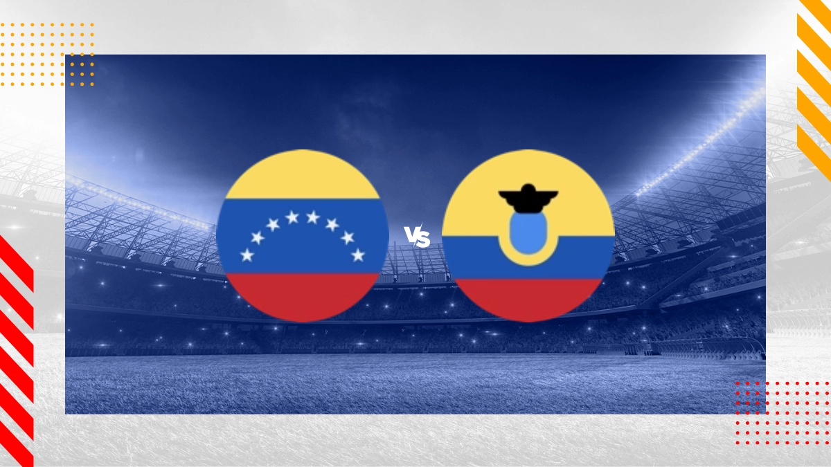 Pronóstico Venezuela vs Ecuador