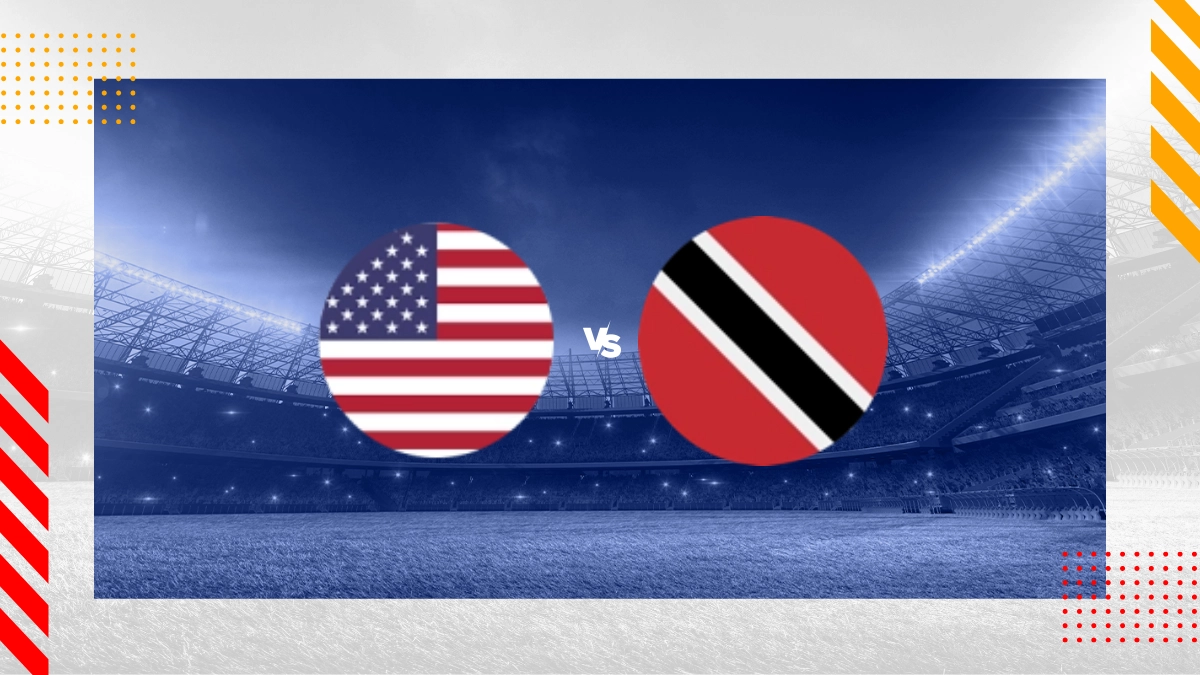 Pronostic États-Unis vs Trinidad Et Tobago