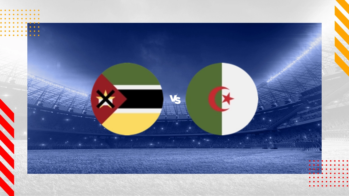 Palpite Moçambique vs Argélia